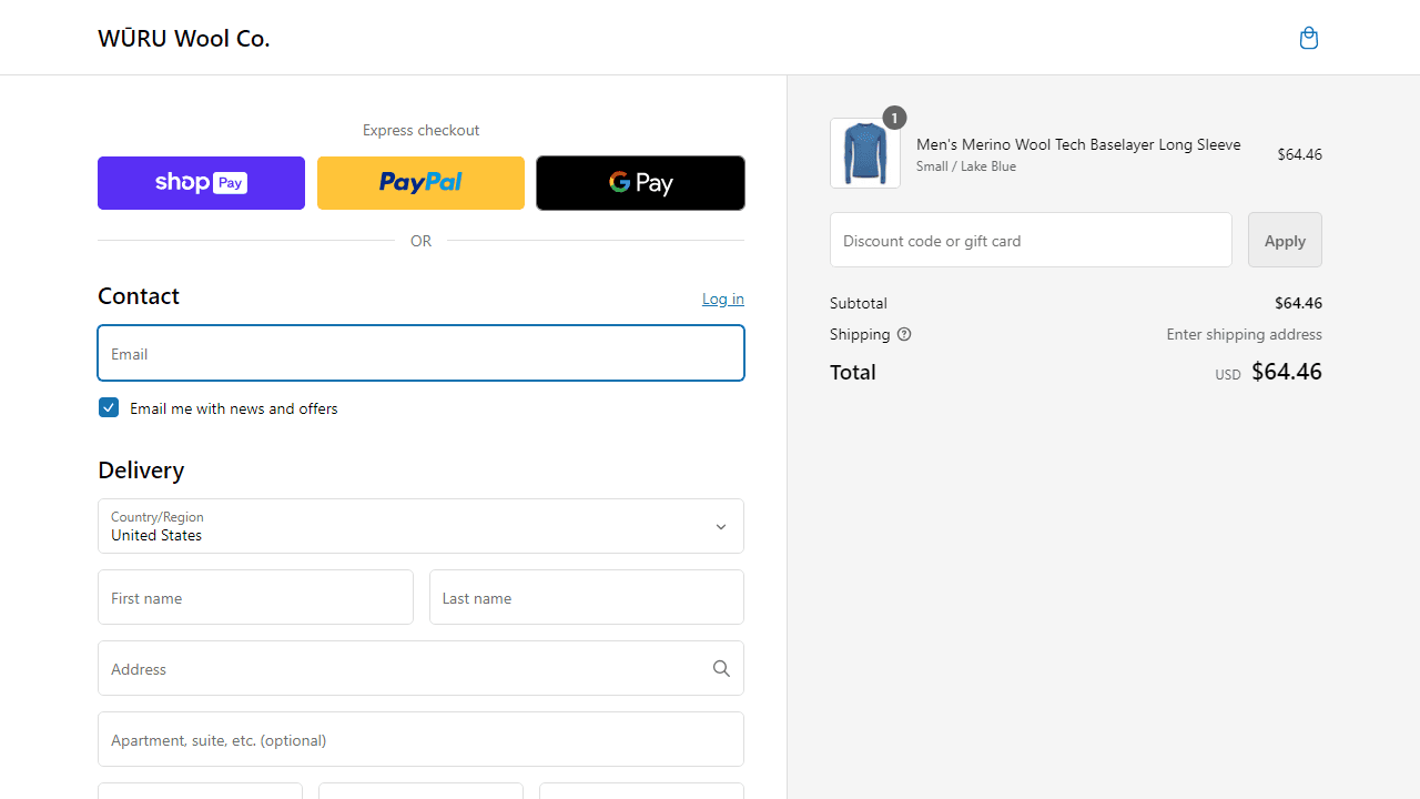 How to apply Wuru Wool coupon code